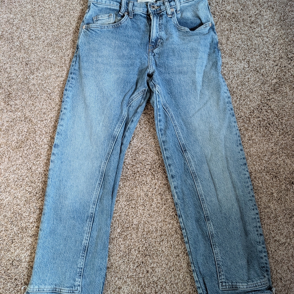 We The Free Light Blue Straight Jeans
